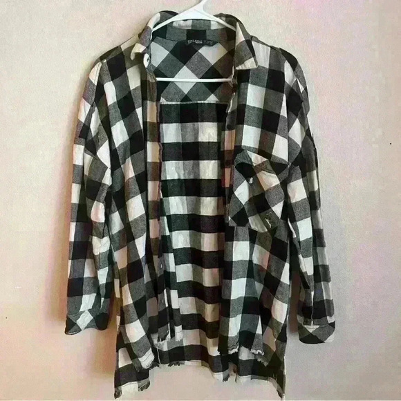 Zara Plaid Buttondown Shirt - Picture 1 of 4